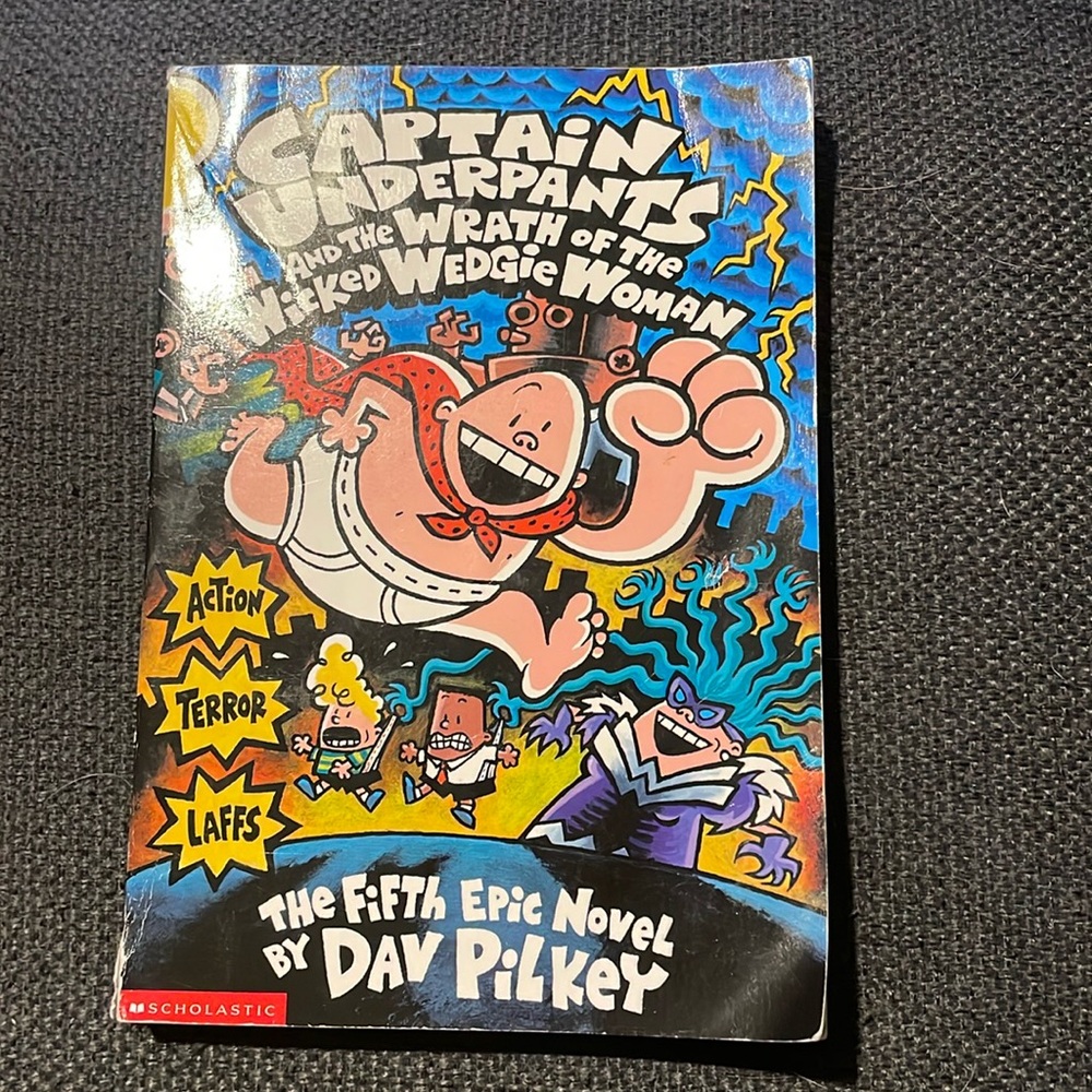 🔥 10/$25 - Captain Underpants #5 - The Wrath of the Wicked Wedgie Woman